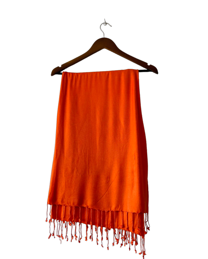 Pashmina naranja COD C28