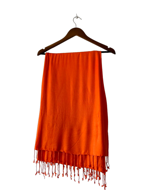 Pashmina naranja COD C28