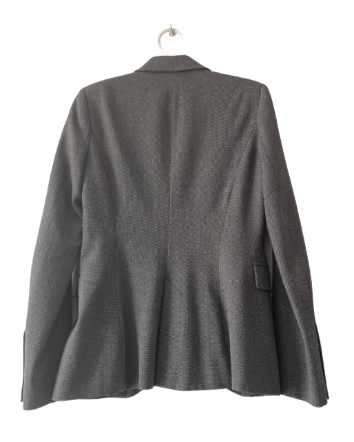 Chaqueta gris entallada corte ejecutivo. ZARA. Talla S. COD CH45