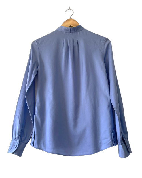 Camisa cuello mao azul celeste. SFERA. Talla S. COD T27